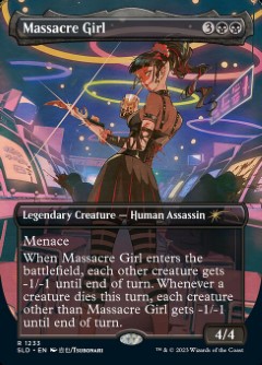 Massacre Girl Secret Lair Drop - City Styles